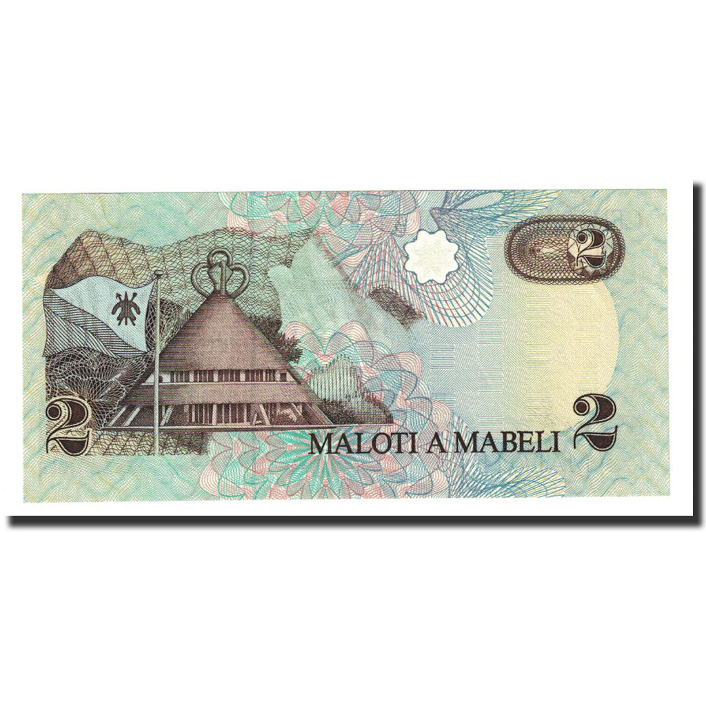 Banconote, Lesotho, 2 Maloti, 1989, KM:9a, FDS