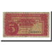 Banconote, Cecoslovacchia, 5 Korun, undated (1945), KM:59a, MB