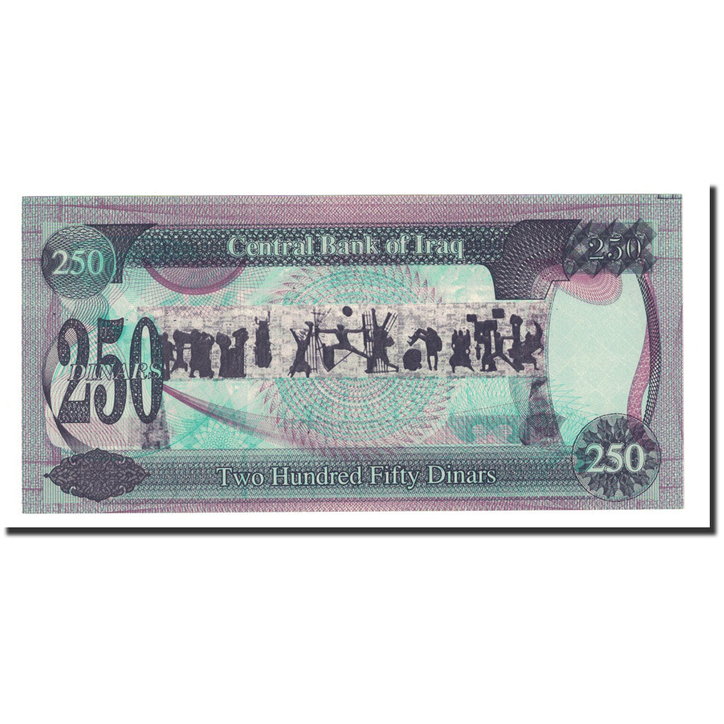 Banconote, Iraq, 250 Dinars, 1995, KM:85a2, FDS