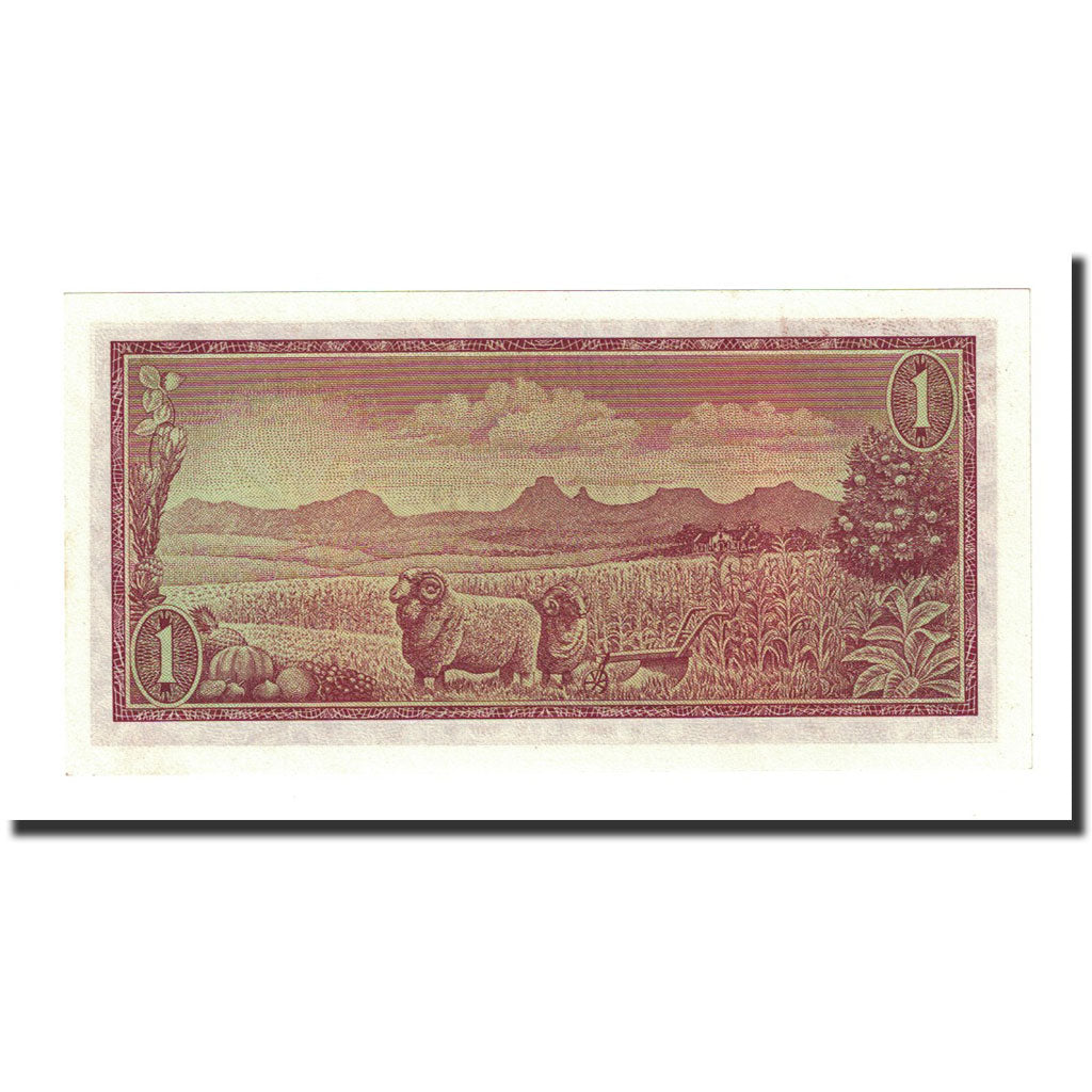 Banknote, South Africa, 1 Rand, Undated (1967), KM:109b, UNC(65-70)