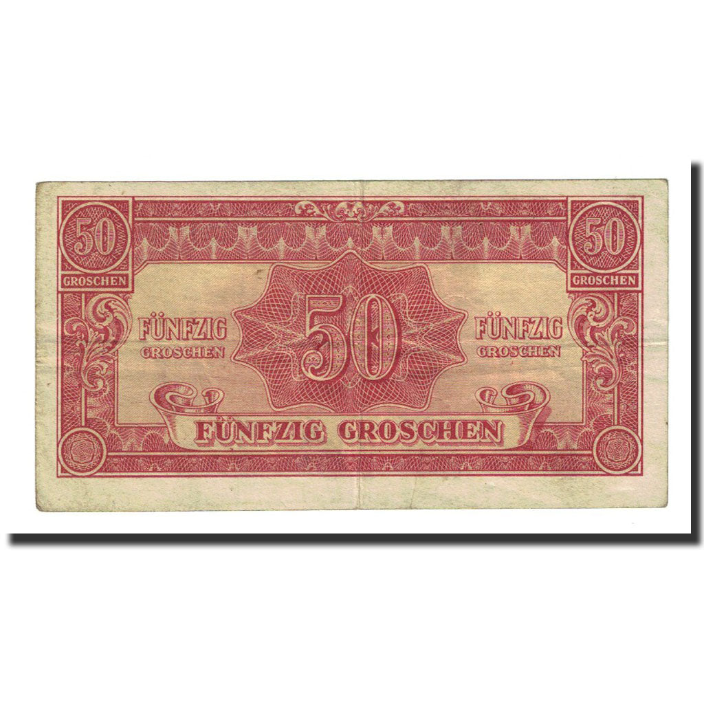 Banconote, Austria, 50 Groschen, 1944, KM:102b, BB