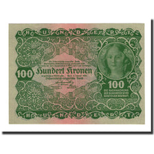 Billet, Autriche, 100 Kronen, 1922-01-02, KM:77, SPL