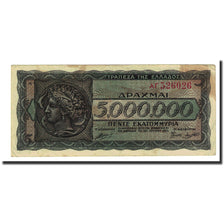Banknote, Greece, 5,000,000 Drachmai, 1944-07-20, KM:128a, EF(40-45)