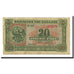 Billet, Grèce, 20 Drachmai, 1940-04-06, KM:315, TB