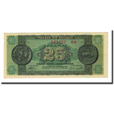 Billet, Grèce, 25,000,000 Drachmai, 1944-08-10, KM:130b, SPL