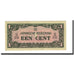 Billet, Netherlands Indies, 1 Cent, Undated (1942), KM:119b, SPL