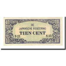 Banknote, Netherlands Indies, 10 Cents, Undated (1942), KM:121a, AU(50-53)