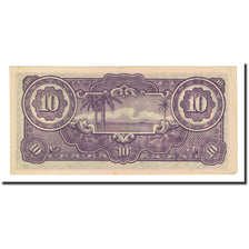 Banknote, Netherlands Indies, 10 Gulden, Undated (1942), KM:125c, AU(50-53)