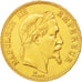 France, Napoleon III, 100 Francs, 1869, Paris, AU(50-53), Gold, KM 802.1