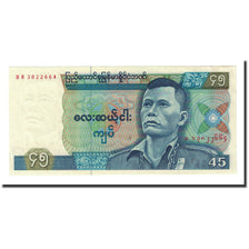 Banknote, Burma, 45 Kyats, Undated (1987), KM:64, UNC(63)
