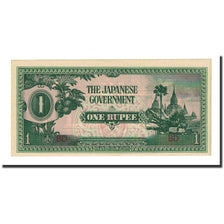 Billet, Birmanie, 1 Rupee, Undated (1942), KM:14b, SPL