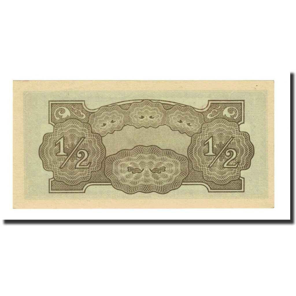 Banconote, Birmania, 1/2 Rupee, Undated (1942), KM:13b, SPL+