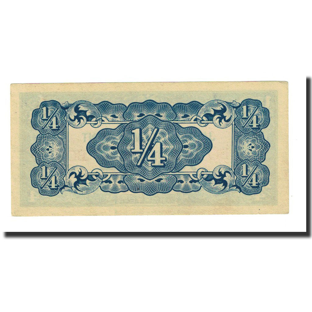 Geldschein, Burma, 1/4 Rupee, Undated (1942), KM:12a, UNZ-