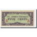 Banknote, Burma, 5 Cents, Undated (1942), KM:10b, AU(55-58)