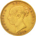 Great Britain, Victoria, 1/2 Sovereign, 1878, EF(40-45), Gold, KM:735.2
