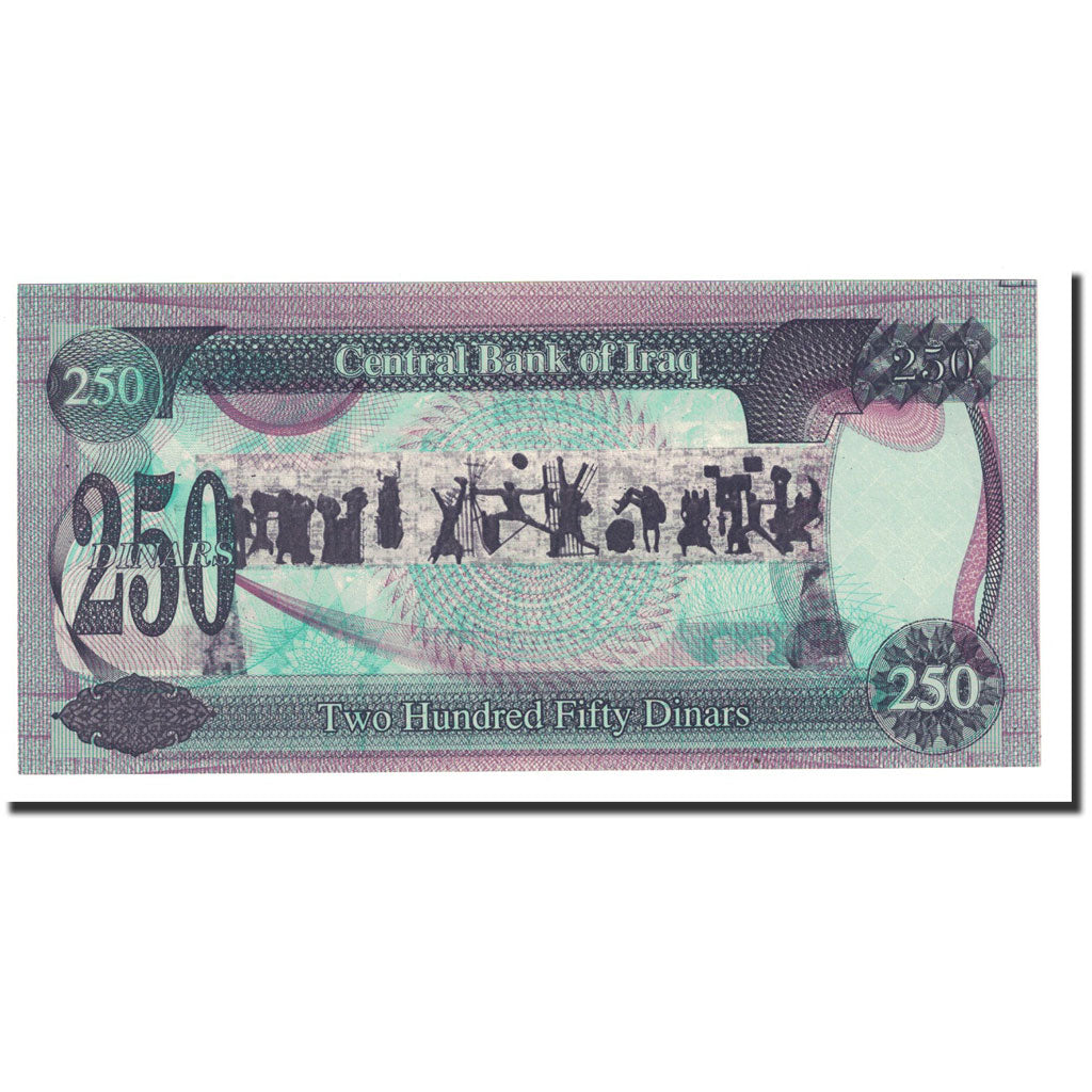 Banknote, Iraq, 250 Dinars, 1995, KM:85a1, UNC(65-70)