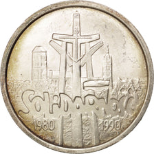 Poland, 100000 Zlotych, 1990, AU(55-58), Silver, KM:196.1
