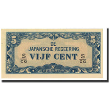 Banknote, Netherlands Indies, 5 Cents, Undated (1942), KM:120c, UNC(63)