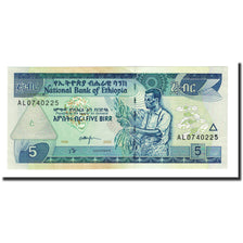 Billet, Éthiopie, 5 Birr, 2003, KM:47c, SPL+