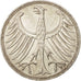 GERMANY - FEDERAL REPUBLIC, 5 Mark, 1973, Stuttgart, AU(55-58), Silver, KM:112.1