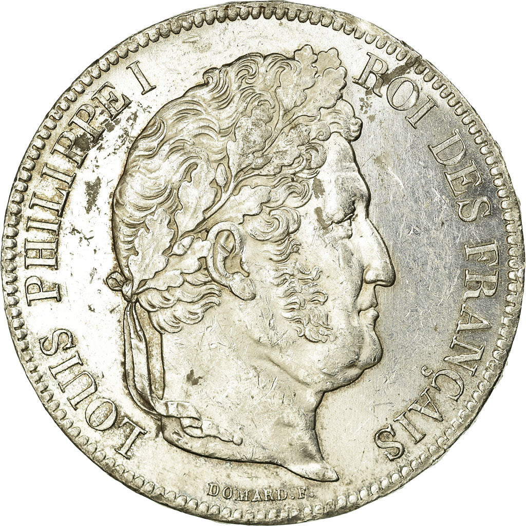 Coin, France, Louis-Philippe, 5 Francs, 1835, Paris, MS(60-62), Silver