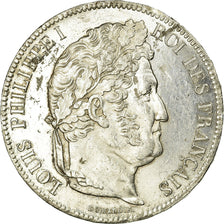 Coin, France, Louis-Philippe, 5 Francs, 1835, Paris, MS(60-62), Silver