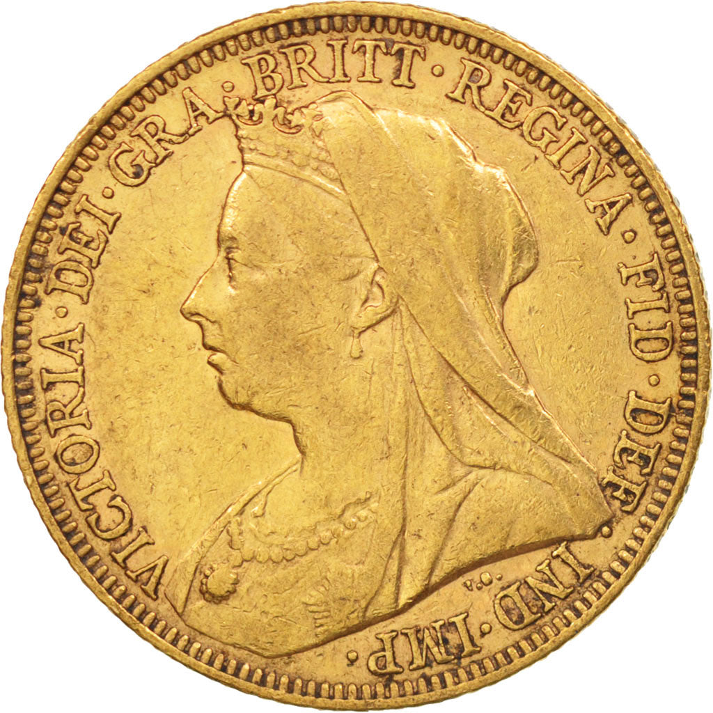Australia, Victoria, Sovereign, 1895, Melbourne, EF(40-45), Gold, KM:13