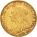 Australia, Victoria, Sovereign, 1895, Melbourne, EF(40-45), Gold, KM:13