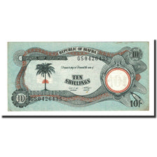 Geldschein, Biafra, 10 Shillings, undated (1968-69), KM:4, UNZ