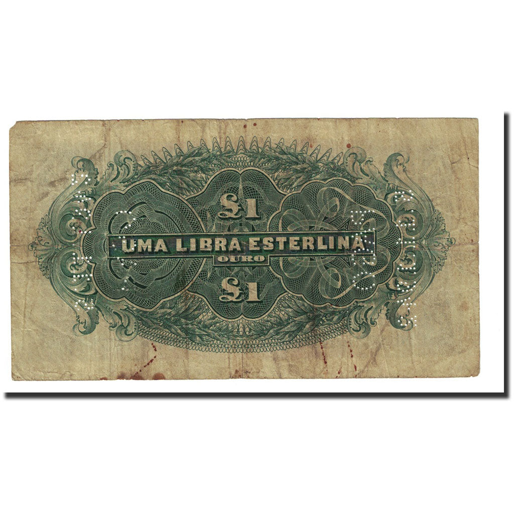 Banknote, Mozambique, 1 Libra, 1930-11-01, KM:R24b, VF(20-25)