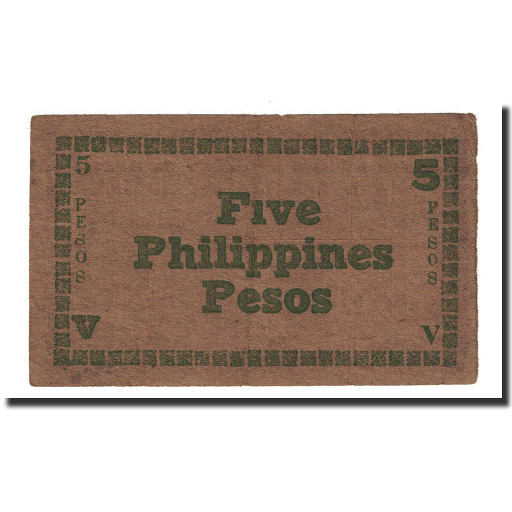 Banknote, Philippines, 5 Pesos, 1944, KM:S674, VF(20-25)