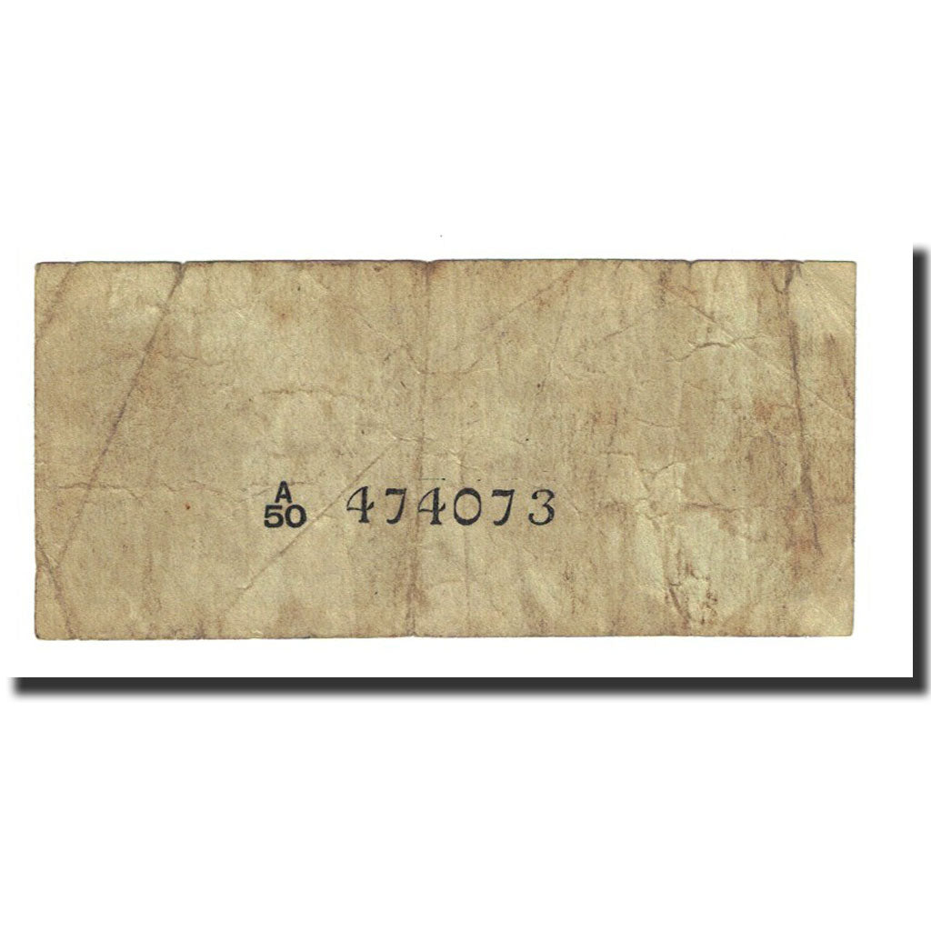 Banknote, Ceylon, 10 Cents, 1942-07-14, KM:43a, VF(20-25)