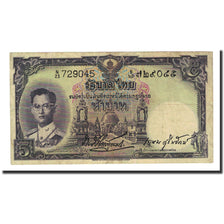 Banknote, Thailand, 5 Baht, Undated (1956), KM:75c, VF(20-25)