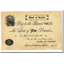 Geldschein, Scotland, 5 Pounds, 1908-07, VZ