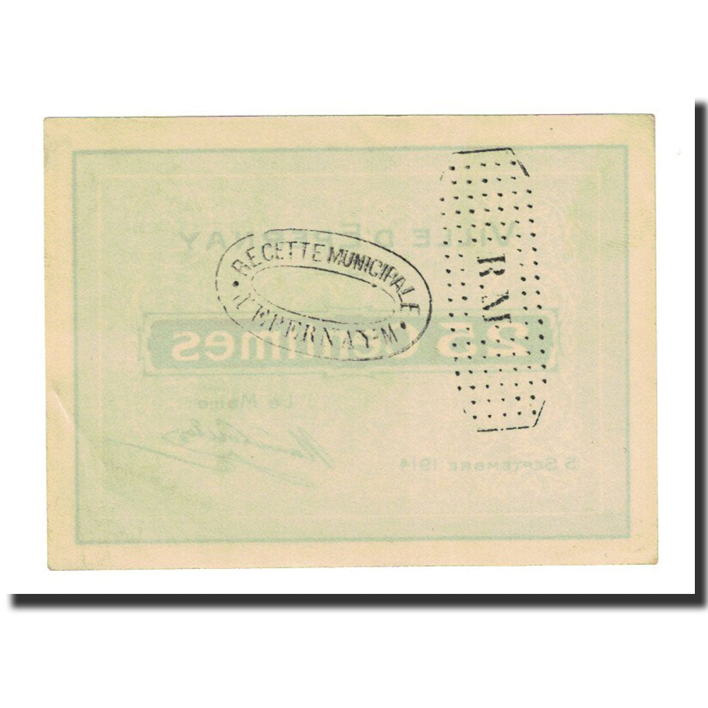 25 Centimes, France, UNC(63), Epernay