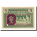5 Francs, Undated, France, UNC(65-70), Comité National