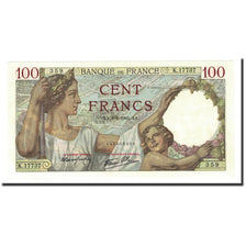 France, 100 Francs, 1940-04-18, UNC(63), Fayette:26.44, KM:94