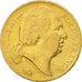 France, Louis XVIII, 20 Francs, 1820, Paris, EF(40-45), Gold, KM712.1