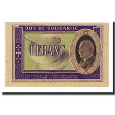 1 Franc, Undated, France, UNC(65-70), Secours National