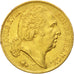 Frankreich, Louis XVIII, 20 Francs, 1817, Paris, AU(55-58), Gold, KM 712.1