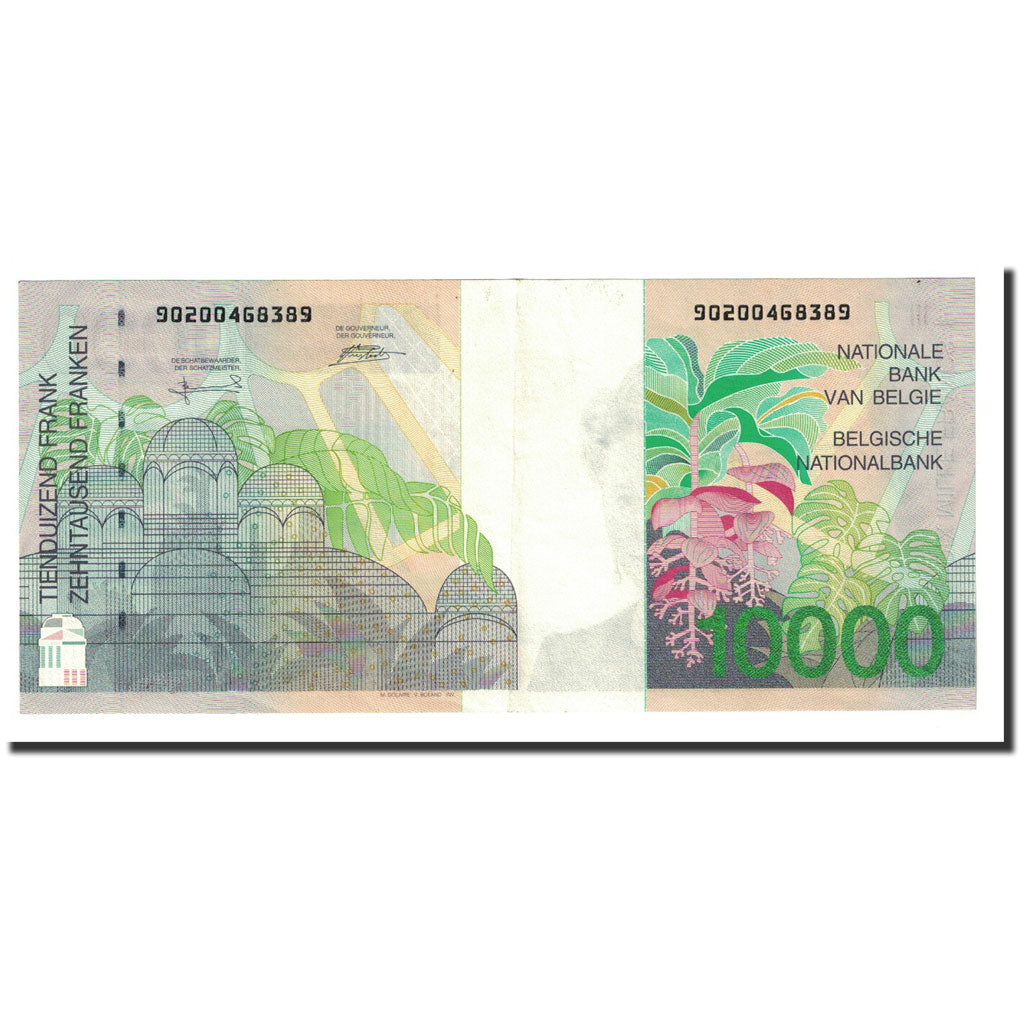 Banknote, Belgium, 10,000 Francs, Undated (1997), KM:152, AU(55-58)
