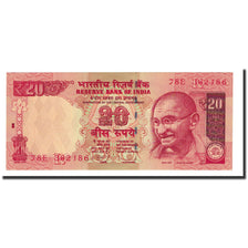 Geldschein, India, 20 Rupees, 2013, UNZ