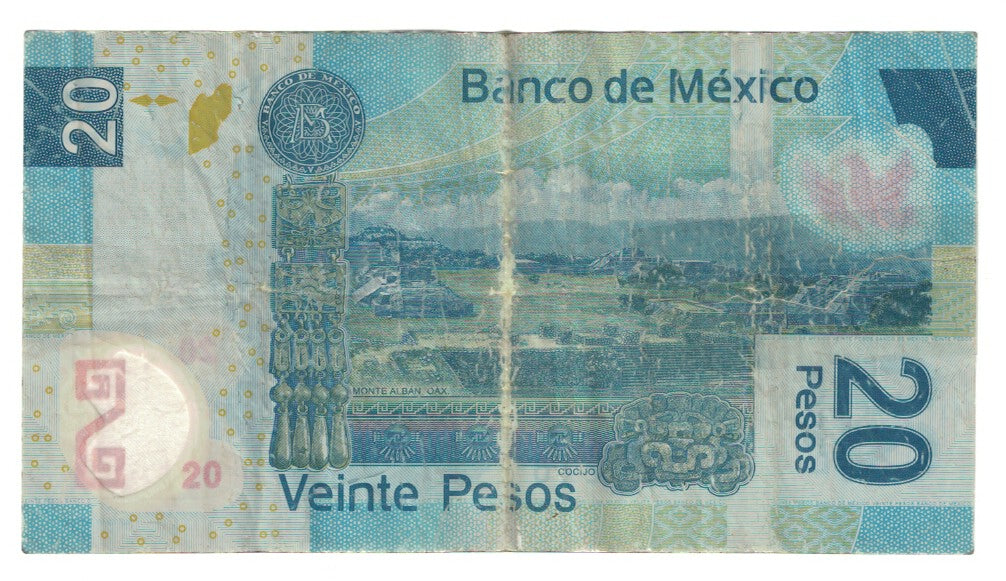 Banknote, Mexico, 20 Pesos, 2007-05-14, F(12-15)