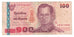 Banconote, Thailandia, 100 Baht, KM:114, 2005-10-21, MB
