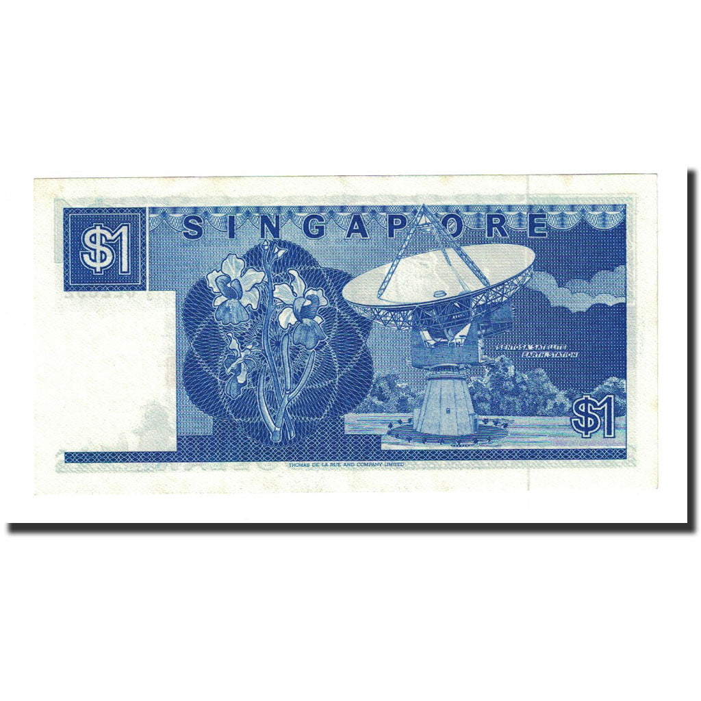 Banknot, Singapur, 1 Dollar, Undated (1987), KM:18a, UNC(65-70)