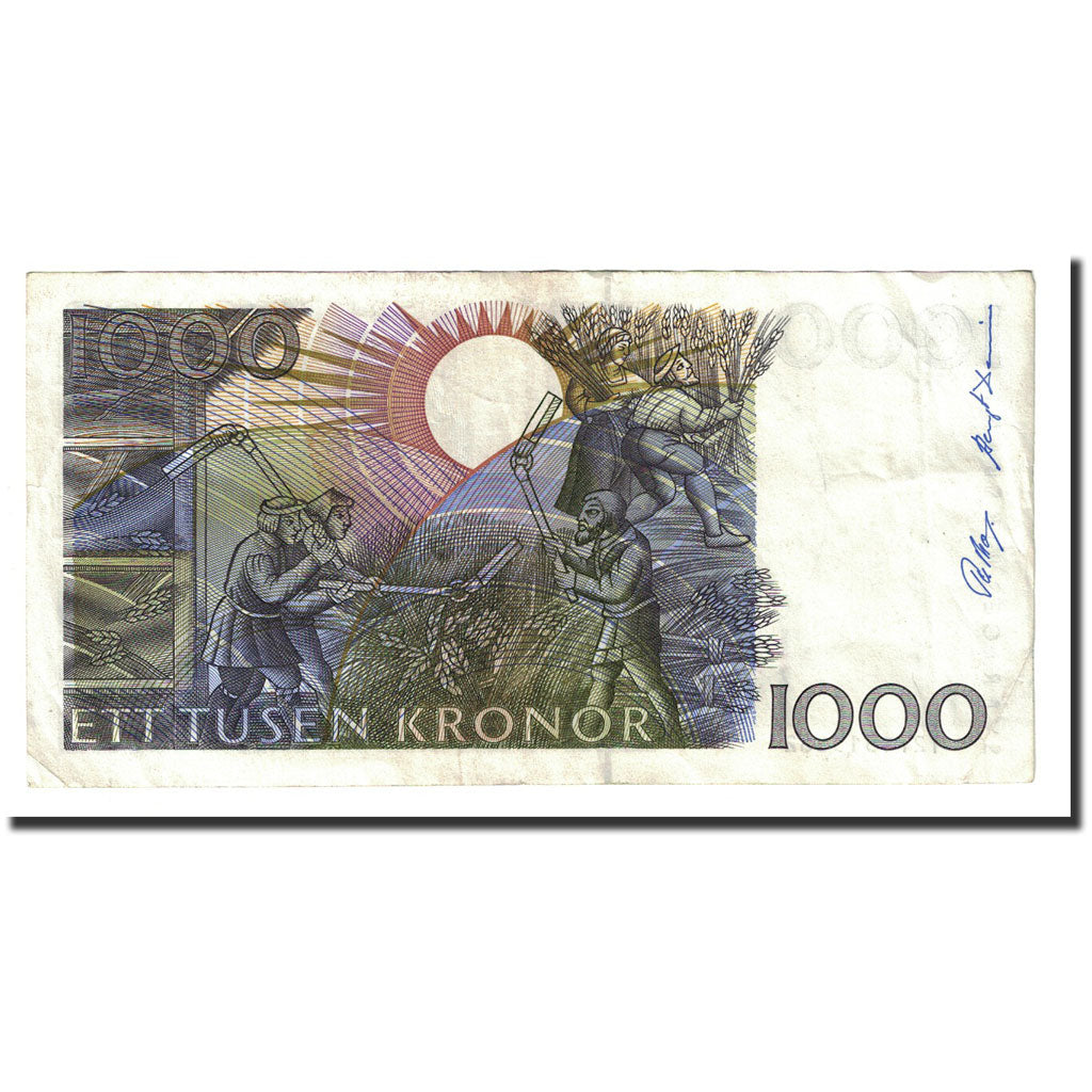Banknote, Sweden, 1000 Kronor, 1989-1992, KM:60a, AU(50-53)