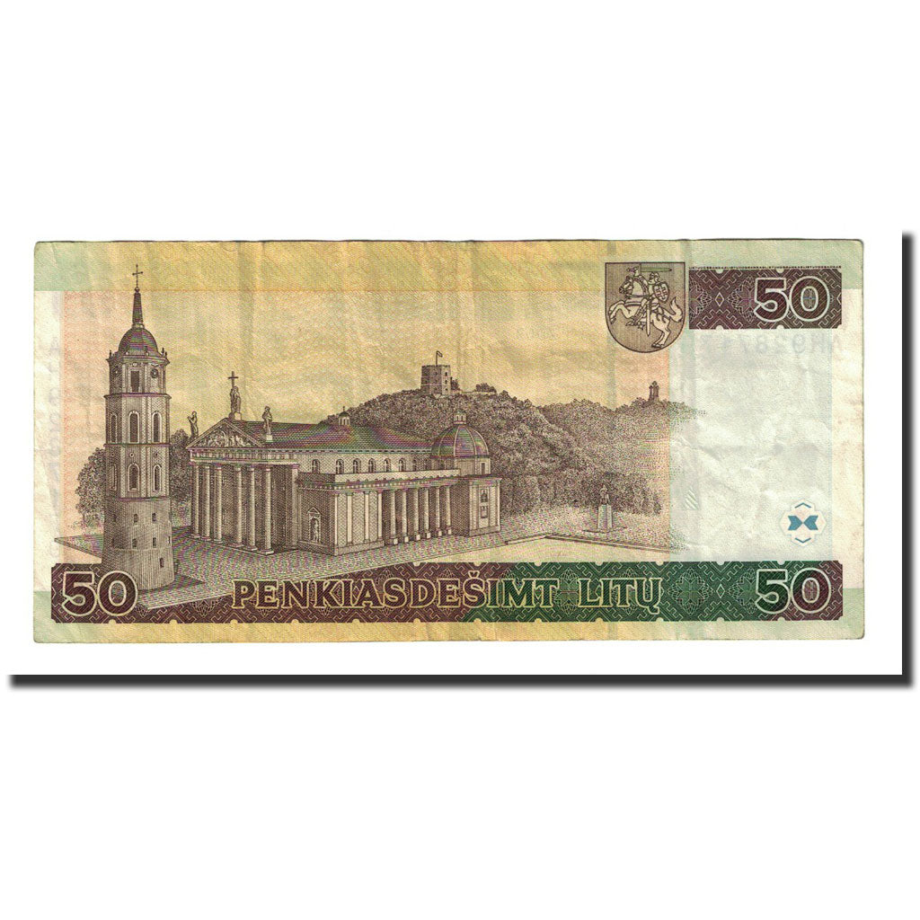 Banknote, Lithuania, 50 Litu, 2003, KM:67, EF(40-45)