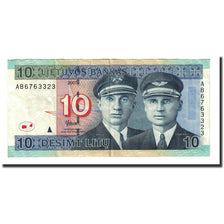 Banconote, Lituania, 10 Litu, 2007, KM:68, BB+