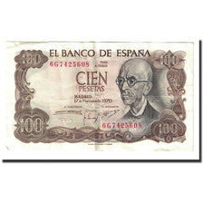 Banknote, Spain, 100 Pesetas, 1970-11-17, KM:152a, AU(50-53)