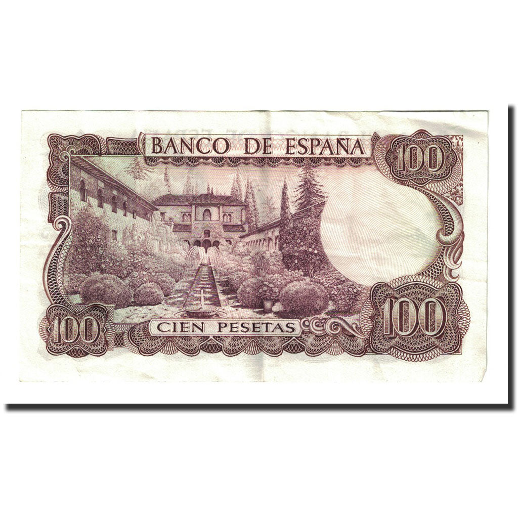 Banknote, Spain, 100 Pesetas, 1970-11-17, KM:152a, AU(50-53)